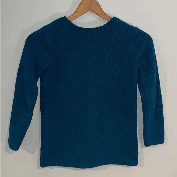 HANNA ANDERSSON Critter Marshmellow Fox Knit Crewneck Sweater Girls 10 EUC - Picture 6 of 6